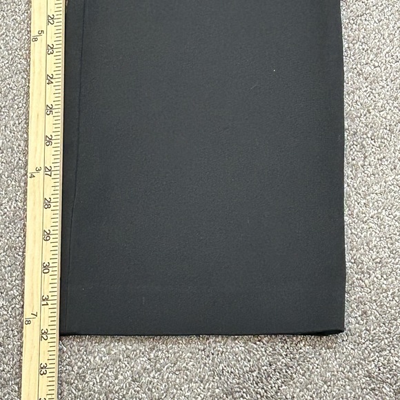 EXPRESS Editor Barely Boot Low Rise Pants Women's 10R (32x32) Black  EUC!! - Picture 9 of 12